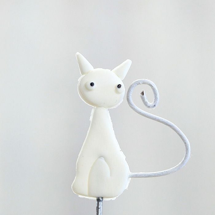 手作り」フラワーピック・猫ちゃん | [公式]e-花屋さん