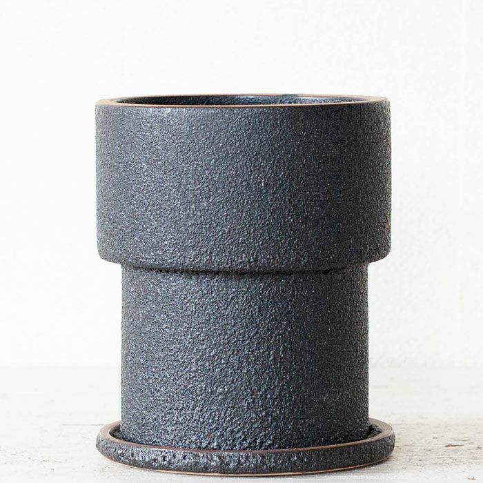 ザラっとした質感。渋カワ陶器鉢（12.5cm） | [公式]e-花屋さん