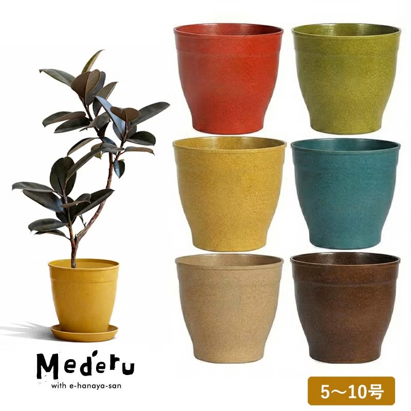 4号鉢～5号鉢サイズ｜植木鉢・鉢カバーでおしゃれな観葉植物に！