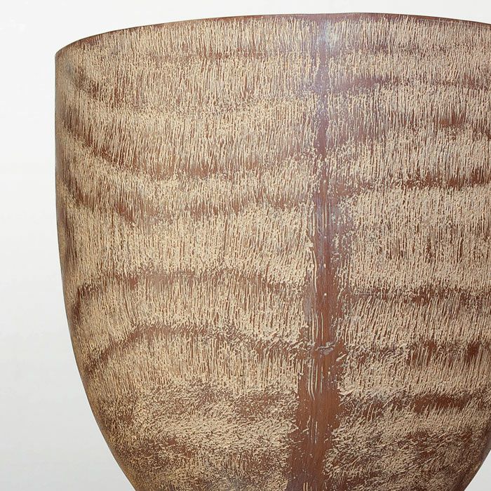 コンパクトで、いい感じの木目鉢（31cm）KI31※同梱不可 | [公式]e-花屋さん
