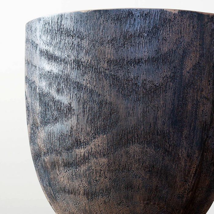 コンパクトで、いい感じの木目鉢（31cm）KI31※同梱不可 | [公式]e-花屋さん