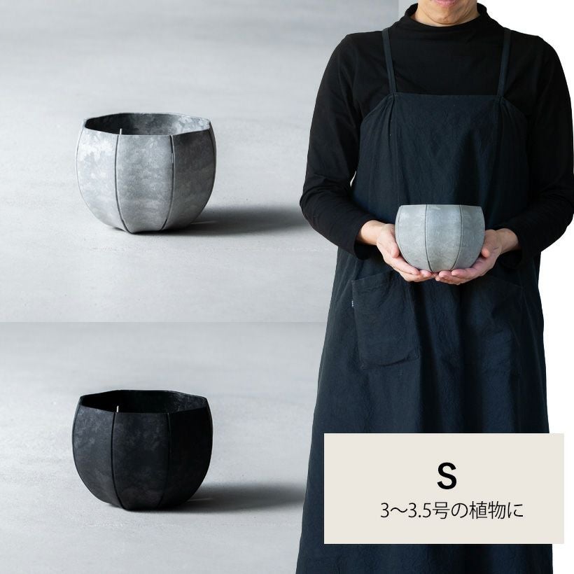 軽くて丈夫セルローズファイバー植木鉢マットな質感｜ハンギング可能