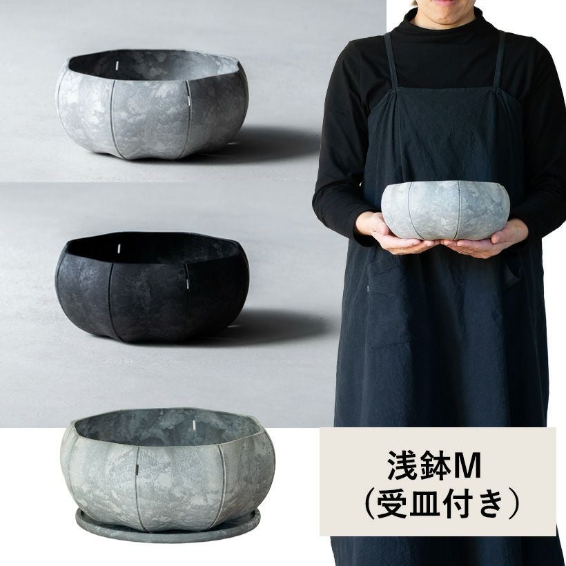 軽くて丈夫セルローズファイバー植木鉢マットな質感｜ハンギング可能